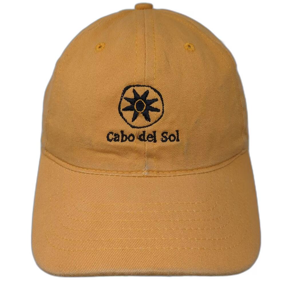 Legendary Headwear Cabo del Sol Baseball Cap Orange OS Hat Slideback Adjustable